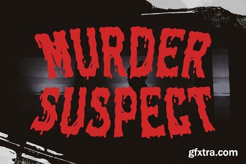 Ghouls Bloods - Dripping Font GHBRPFM Ghouls Bloods - Dripping Font GHBRPFM