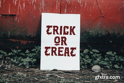 Ghouls Bloods - Dripping Font GHBRPFM Ghouls Bloods - Dripping Font GHBRPFM