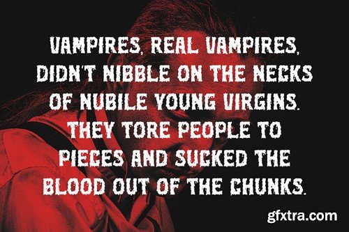 Ghouls Bloods - Dripping Font GHBRPFM Ghouls Bloods - Dripping Font GHBRPFM