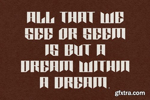 Malciq Horror Display Font YEFPYRZ Malciq Horror Display Font YEFPYRZ