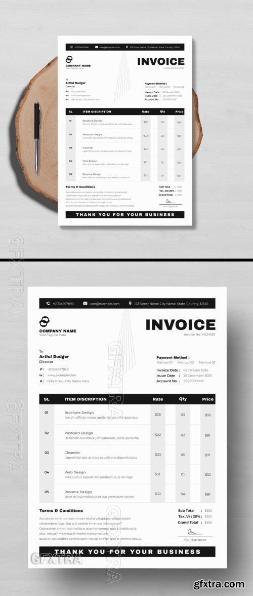 Invoice Design Layout 760487062 Invoice Design Layout 760487062