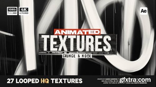 Videohive Animated Grunge & Noise Textures 54661451 Videohive Animated Grunge & Noise Textures 54661451