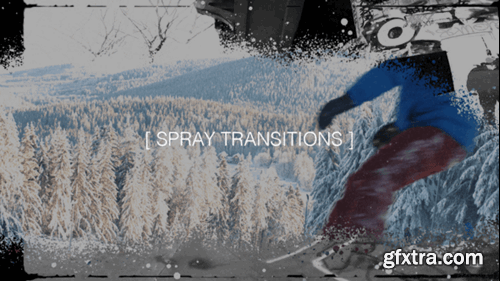 Videohive Spray Transitions 54692058 Videohive Spray Transitions 54692058