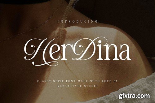 Herdina Classy Serif Font NL6PB2R Herdina Classy Serif Font NL6PB2R