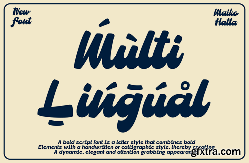 Challed - Bold Script Font QCYX83X Challed - Bold Script Font QCYX83X