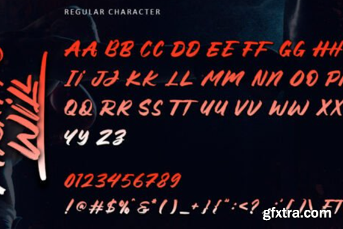 Mightywill Font Mightywill Font