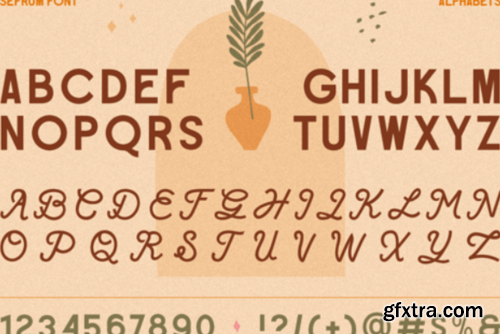 Sefrum Font Sefrum Font