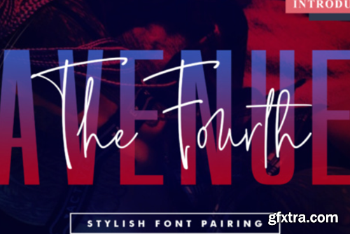 The Fourth Avenue Font The Fourth Avenue Font