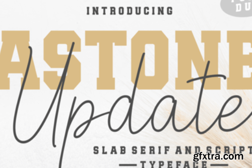 Astone Update Font Astone Update Font