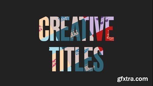 Videohive Creative Titles 54710185 Videohive Creative Titles 54710185