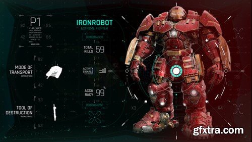 Videohive HUD UI Game Warrior Screen 04 54701401 Videohive HUD UI Game Warrior Screen 04 54701401