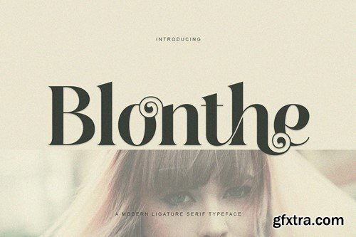 Blonthe Modern Serif Font WA69BFQ Blonthe Modern Serif Font WA69BFQ