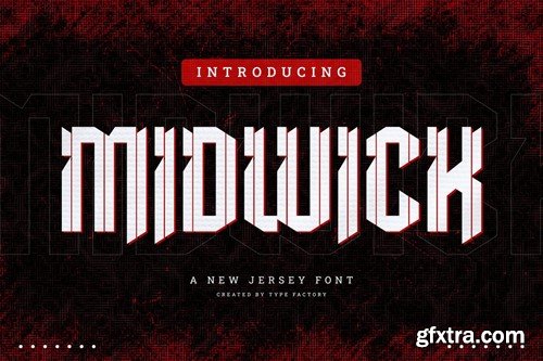 Midwick - Jersey Font Q3D54UD Midwick - Jersey Font Q3D54UD