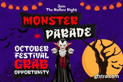 Jifer Bogy - Halloween Display Font GEL877E Jifer Bogy - Halloween Display Font GEL877E