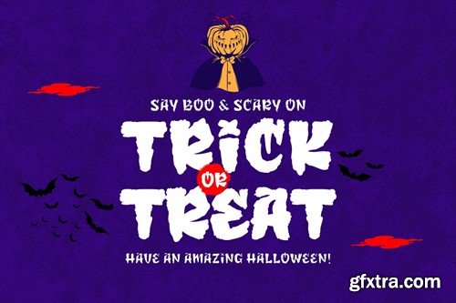 Jifer Bogy - Halloween Display Font GEL877E Jifer Bogy - Halloween Display Font GEL877E