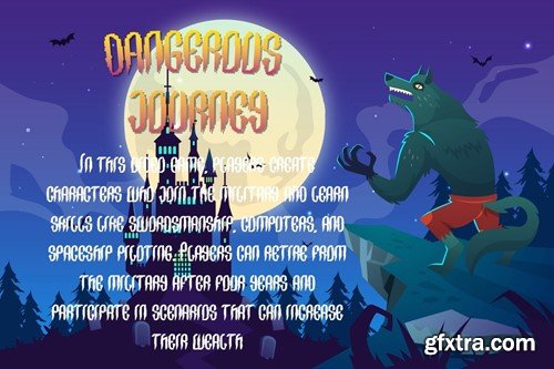 Castlefavor - Pixel Gaming Font FLC5YDX Castlefavor - Pixel Gaming Font FLC5YDX