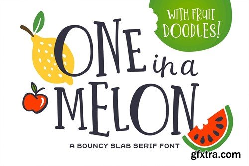 One in a Melon Font 9QTTEV9 One in a Melon Font 9QTTEV9