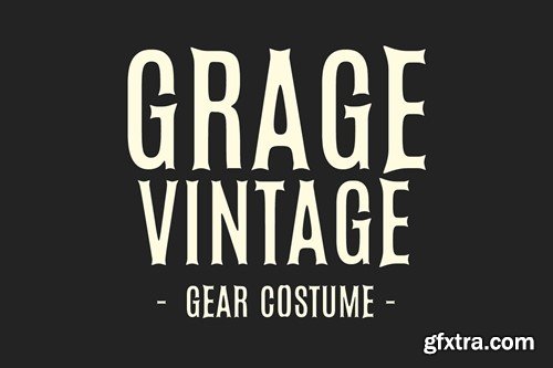 Rokun Metal Display Font MZ4MVHZ Rokun Metal Display Font MZ4MVHZ