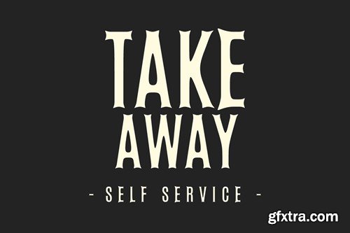 Rokun Metal Display Font MZ4MVHZ Rokun Metal Display Font MZ4MVHZ