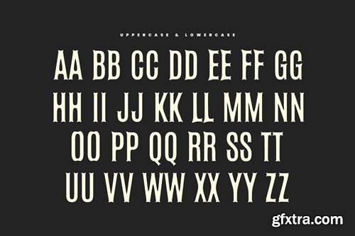 Rokun Metal Display Font MZ4MVHZ Rokun Metal Display Font MZ4MVHZ