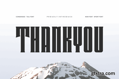 Cardera - Tall Font 85GY4PQ Cardera - Tall Font 85GY4PQ