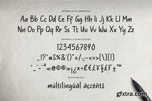 Stefanie Notes - Handwritten Font RNTS49D Stefanie Notes - Handwritten Font RNTS49D