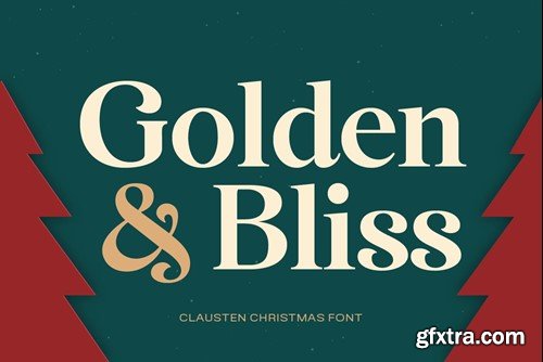 Clausten - Stylish Christmas Font VVDU8PB Clausten - Stylish Christmas Font VVDU8PB