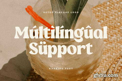 Ranking - Retro Vintage Logo Font 2YHJ3KN Ranking - Retro Vintage Logo Font 2YHJ3KN