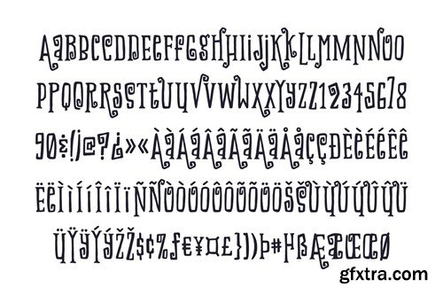 Shriek Font QTS5CMR Shriek Font QTS5CMR