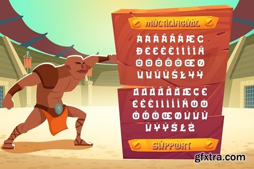 Thorsten - Display Gaming Font VXD6S37 Thorsten - Display Gaming Font VXD6S37