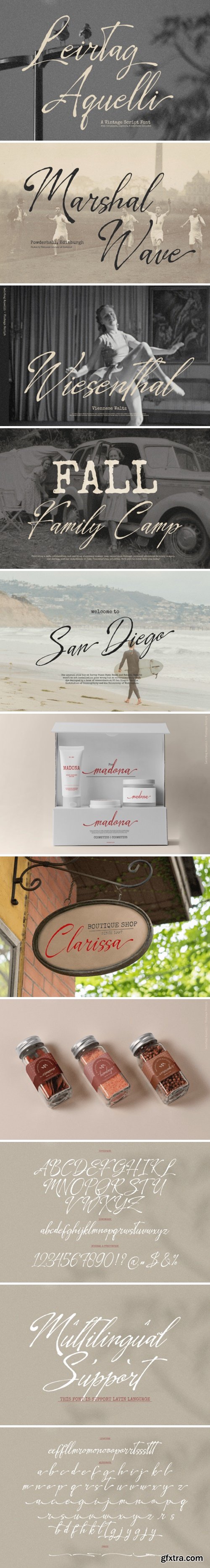 Leirtag Aquelli Font Leirtag Aquelli Font