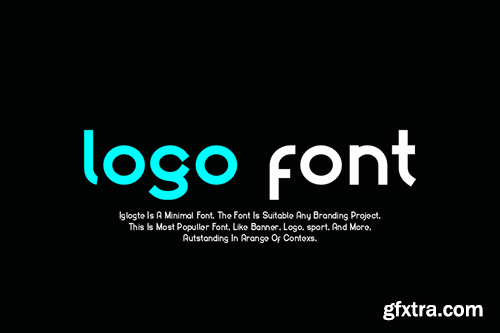 Iglogte - Minimal Logo Font V4Z8CF5 Iglogte - Minimal Logo Font V4Z8CF5
