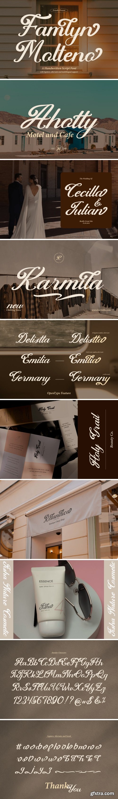 Famlyn Molteno Font Famlyn Molteno Font