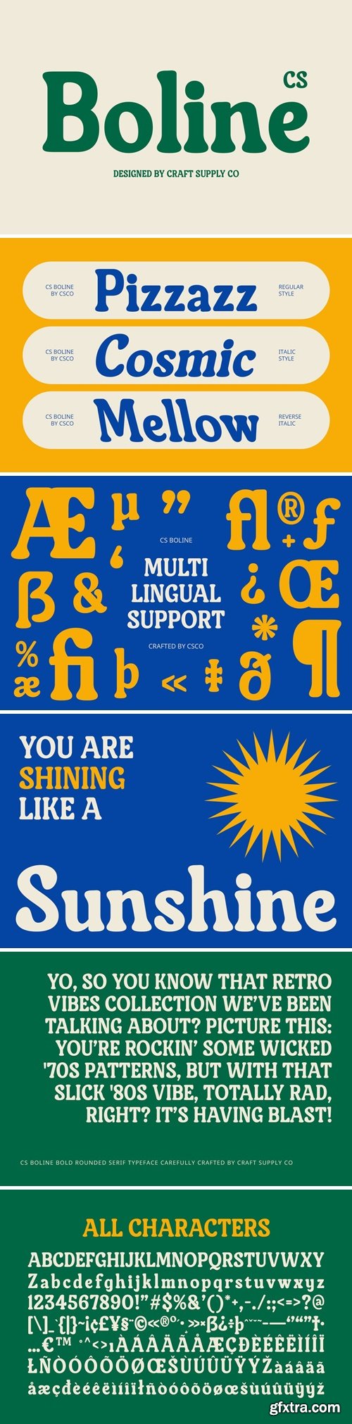 CM - CS Boline &ndash; Bold Rounded Font 283184311