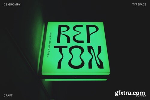 Grompy – Psychedelic Font KRGFTHE