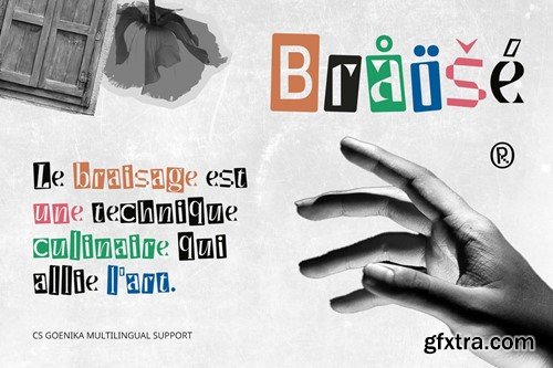 Goenka – Collage Font 6TX4FA9