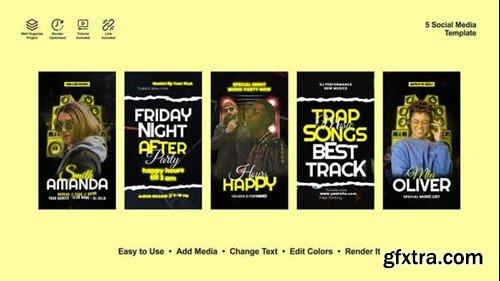 Videohive Club Party Instagram Stories 54886262