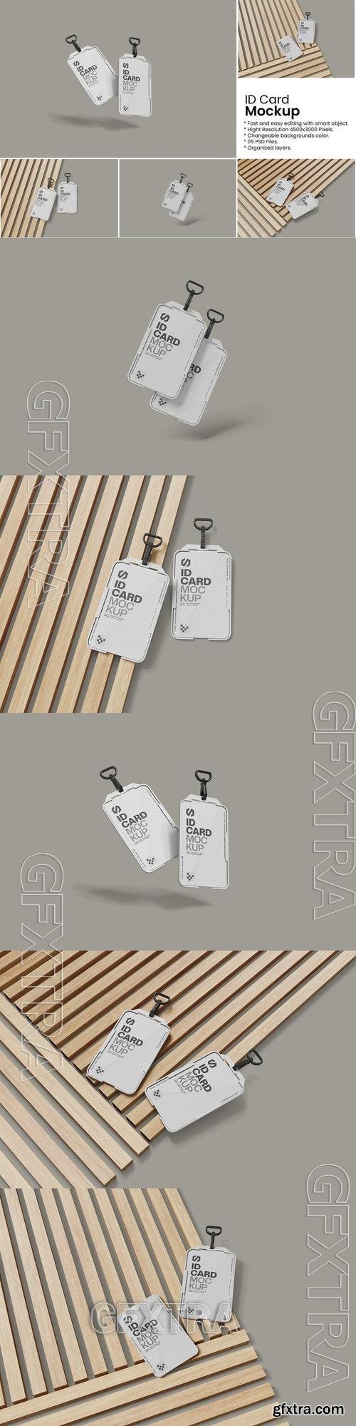 ID Card Mockup 87BE5FB ID Card Mockup 87BE5FB