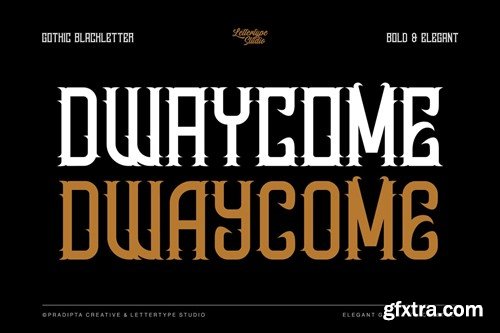 Dwaycome Gothic Blackletter Display Fonts EM5K4QV Dwaycome Gothic Blackletter Display Fonts EM5K4QV