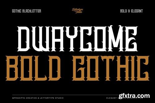 Dwaycome Gothic Blackletter Display Fonts EM5K4QV Dwaycome Gothic Blackletter Display Fonts EM5K4QV