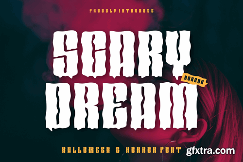 Scary Dream - Halloween & Horror Font BXUS9N9 Scary Dream - Halloween & Horror Font BXUS9N9