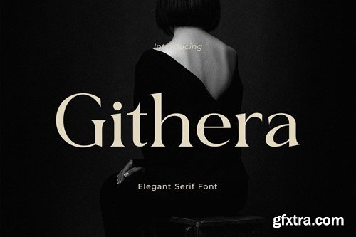 Githera - Elegant Serif Font 6W3RULT Githera - Elegant Serif Font 6W3RULT