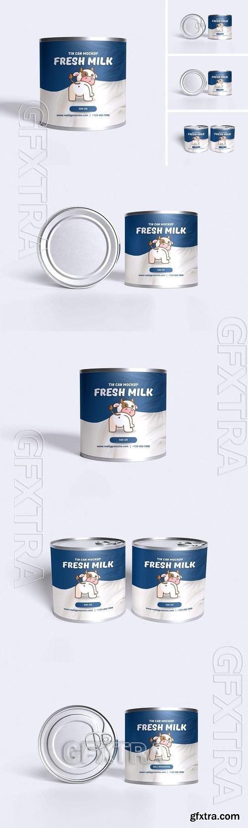 Tin Can Mockup LSLWCEM Tin Can Mockup LSLWCEM