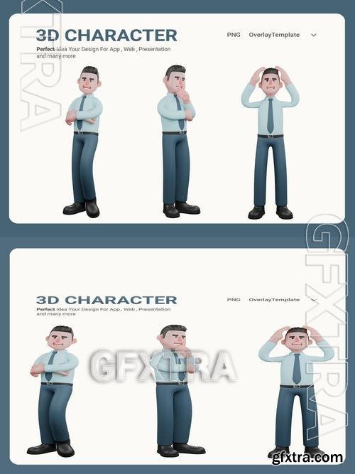 Finance 3D Character Cartoon Style E2HADF9 Finance 3D Character Cartoon Style E2HADF9
