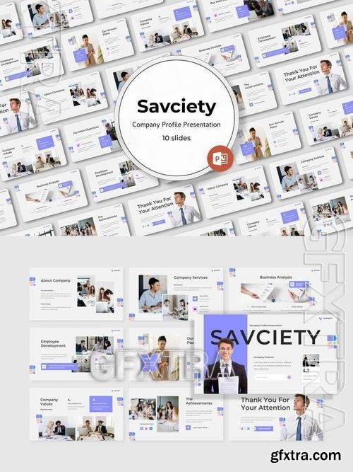 Savciety - Company Profile Powerpoint ZQ2JY8T Savciety - Company Profile Powerpoint ZQ2JY8T