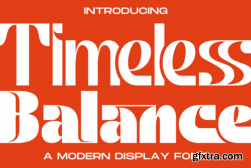 Timeless Balance Font Timeless Balance Font