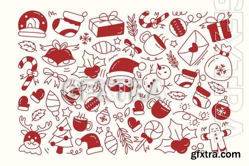 Christmas Doodle 72JXQPK Christmas Doodle 72JXQPK