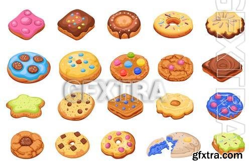 Cookies Vector Set MKBGURF Cookies Vector Set MKBGURF