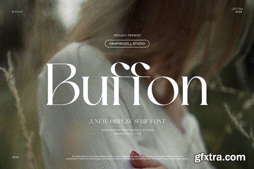 Buffon - Elegant Serif Font ECETGA7 Buffon - Elegant Serif Font ECETGA7