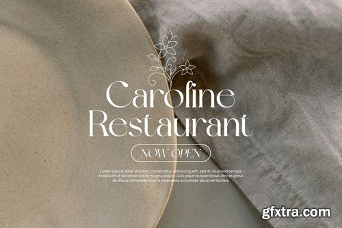 Buffon - Elegant Serif Font ECETGA7 Buffon - Elegant Serif Font ECETGA7